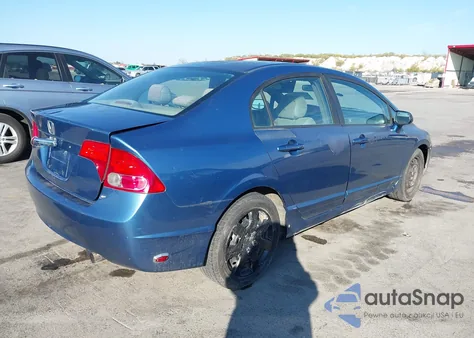 2008 Honda Civic Lx z USA, uszkodzony, nr VIN 1HGFA16508L107092